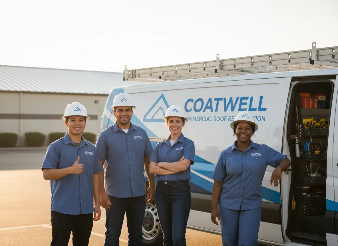 Commercial roof coating company in Bartlett, KS